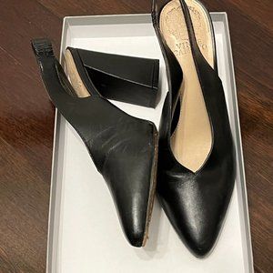 Vince Camuto | Black Sling Back Heels (color: black // size: 7.5)